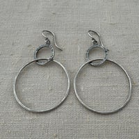 Image 3 of Double Hoops No. 3