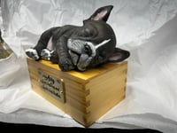 Image 16 of Custom Engraved French Bulldog Urn Handpainted To Your Photos