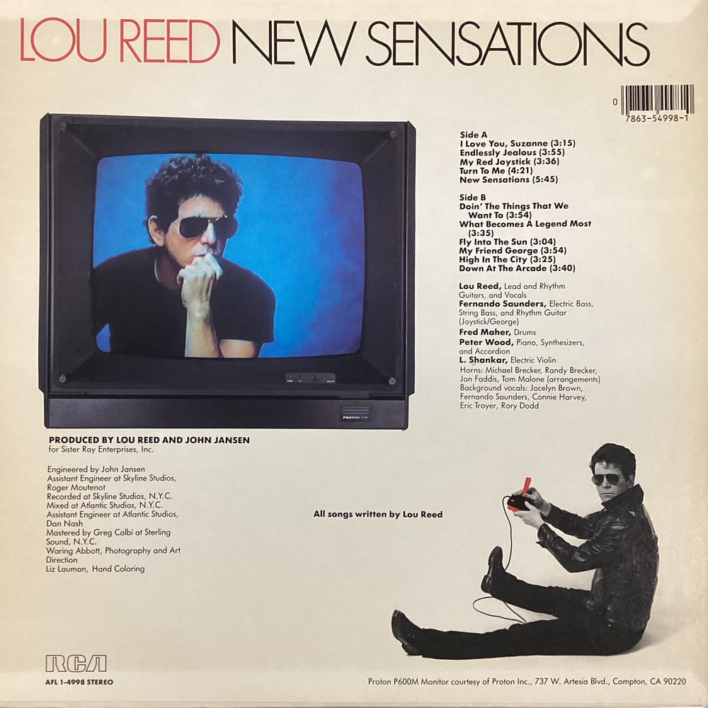 Lou Reed - New Sensations