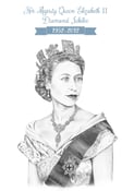 Image of Queen Elizabeth Diamond Jubilee Giclée Print