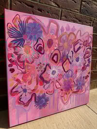 Image 5 of 🌸 M O T H E R S  D A Y  D R O P ✨ Original Painting Wildflowers 2- 46 x 46cms 