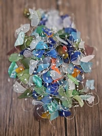 Image 4 of seaglass wine charms
