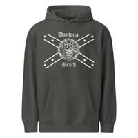 confederate gun grey hoodie