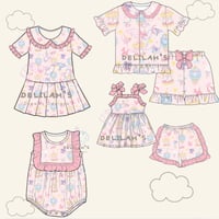 Girls Summer Pastel Funfair Collection