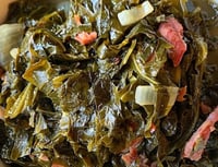 Collard Greens with Smoked Turkey of Smoked Pork 