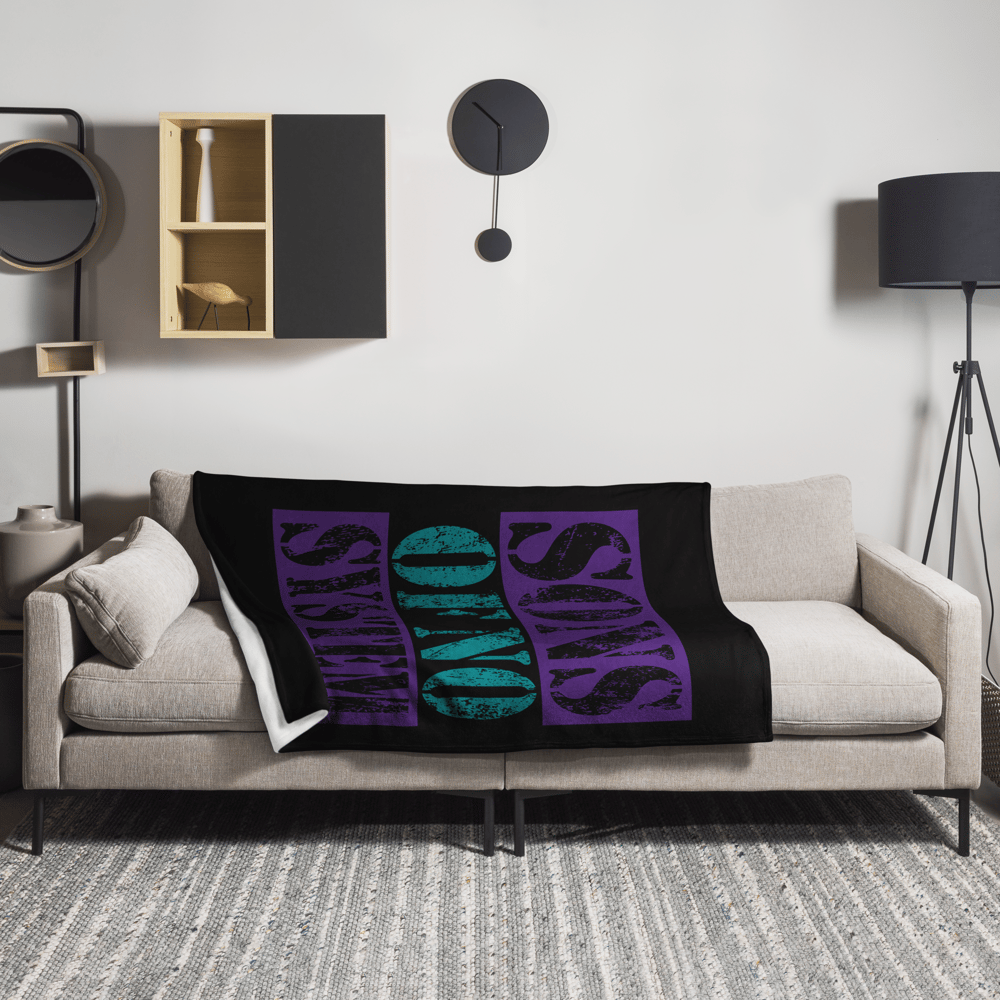 FAMILY COLOR THROW BLANKET