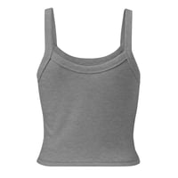 Image 18 of Women’s Logo micro-rib tank top