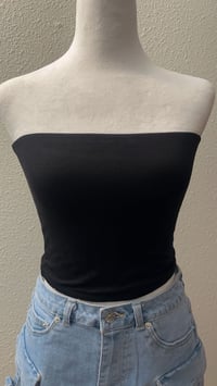 Image 1 of Tube top - Black