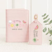 Image 1 of Passport holder & luggage tag 