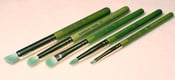 Image of Green Bamboo 5pc "Smokey Eye" Brush Kit