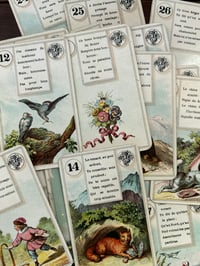 Image 4 of Jeu du petit Lenormand, Oracle ancien de 1911, 35/36