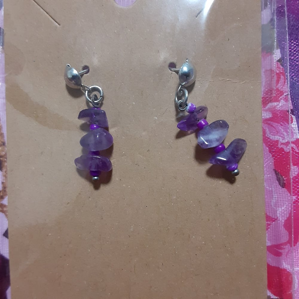 Image of Crystal earrings 