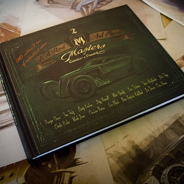 HOTROD 洋書　写真集　アートブック The Hot Rod Art book: Masters of Chicken Scratch Vol 2 | Masters