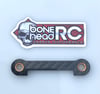 BoneHead RC HPI baja upgraded front lower pin brace 