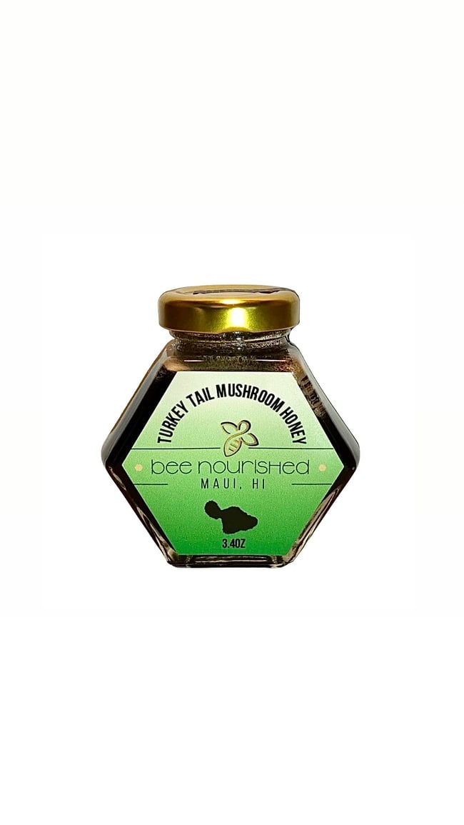 Turkey Tail Mushroom Honey