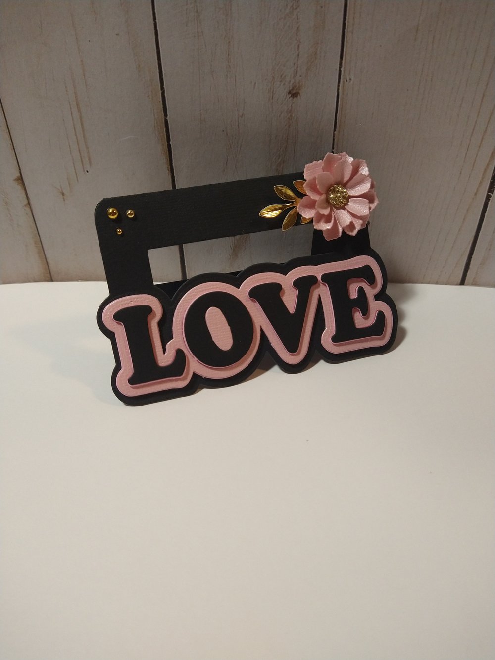 Image of Large "LOVE" Bag Topper