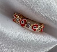 Red evil eye 
