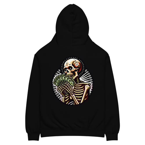 Image of GET MONEY SKELETON HOODIE