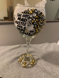 Image 1 of Mad hustle glass