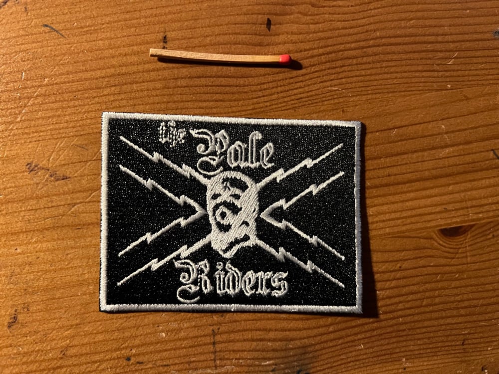 ÉCUSSON BRODÉ THE PALE RIDERS FOUDRE