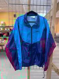 Image 2 of 90s Asics colorblock windbreaker (XL
