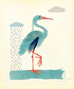 Image of Blue Heron Limited Edition Giclee Print