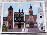 Image 1 of Leek A4 Giclee Print