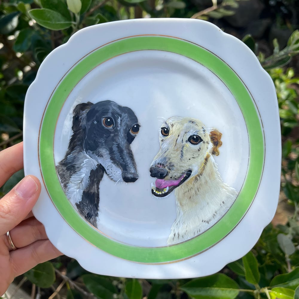 Custom Portrait Plate