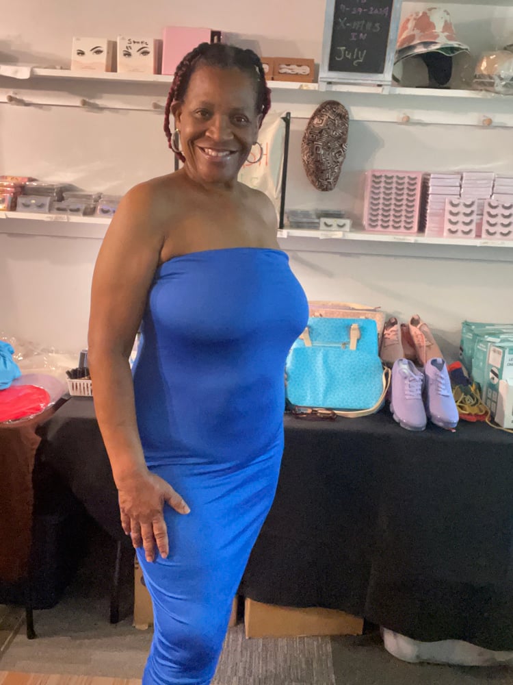 Image of Summer Strapless Dress