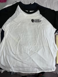 Image 1 of Power Violence Project 3/4 Baseball Tee