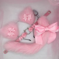 Pink/ pink furry 🐱 PetPlay set 