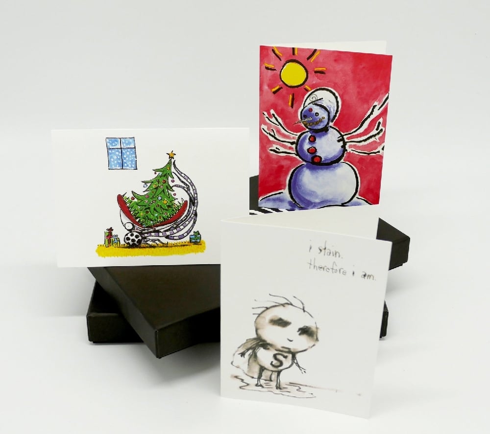 Tim Burton X-Mas Holiday Cards