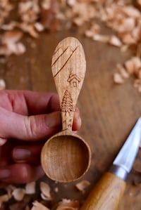 Image 5 of Mountain Cabin~Coffee Scoop 