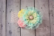 Image of Pastel love headband~To fit approx 4-18 months