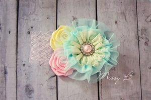 Image of Pastel love headband~To fit approx 4-18 months