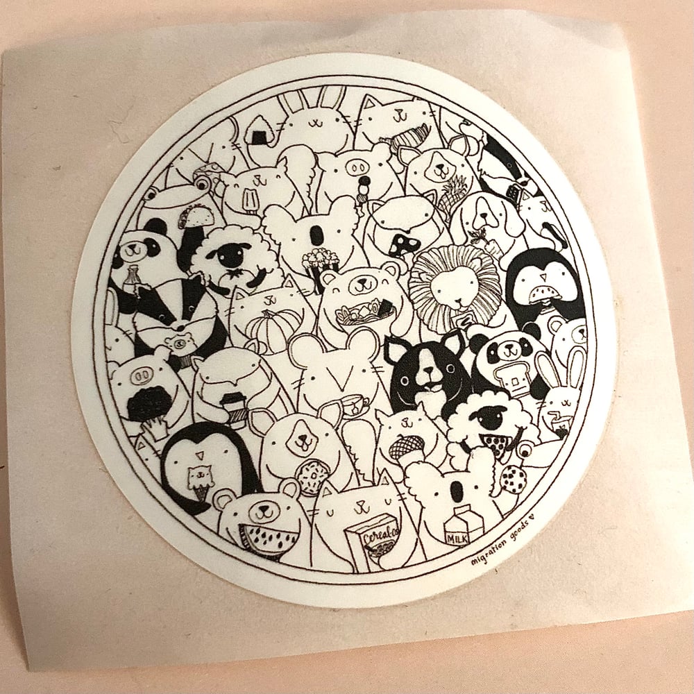 Image of favorite foods sticker