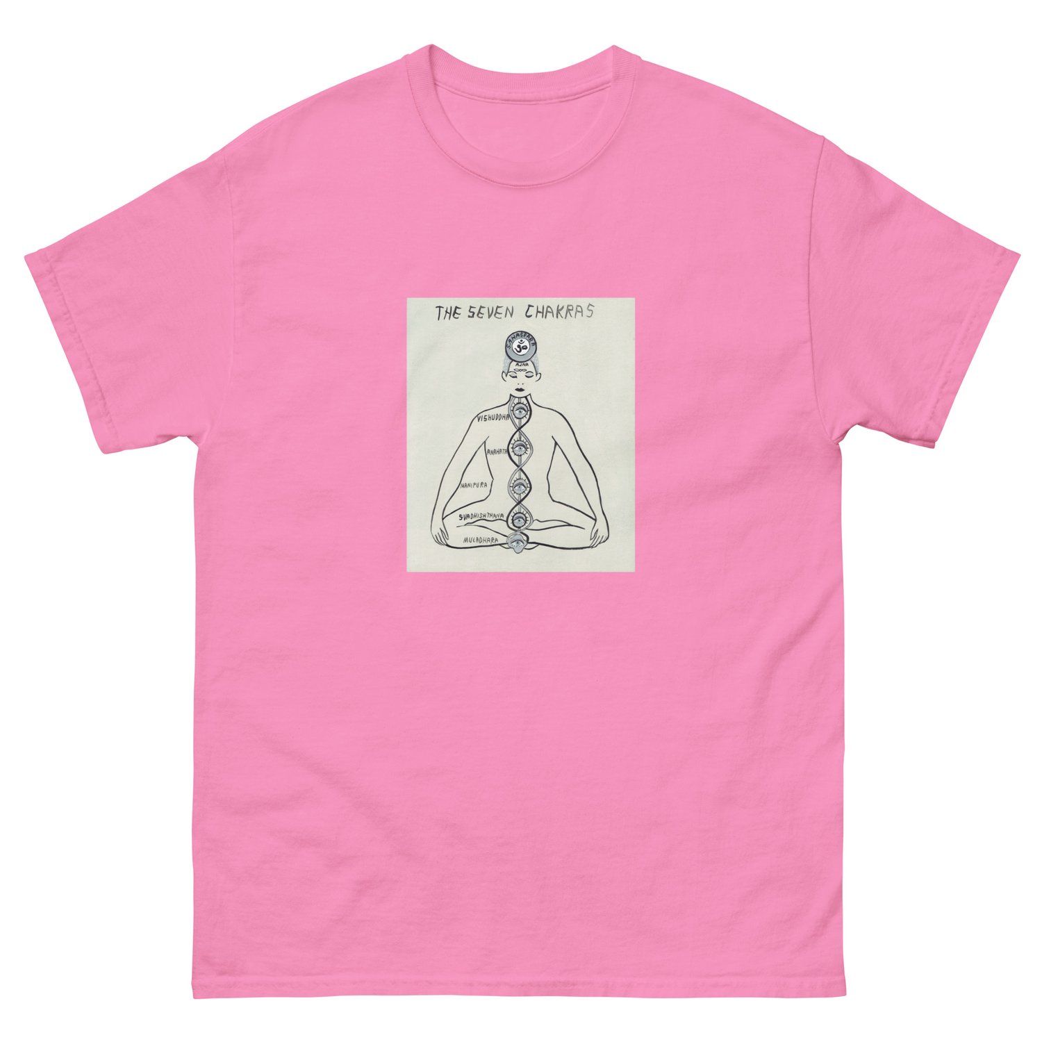 Image of THE SEVEN CHAKRAS T-SHIRT 