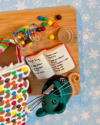 Image 4 of Mice with Gingerbread House Large