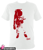 Image of Astro Ghost Stencil Tee