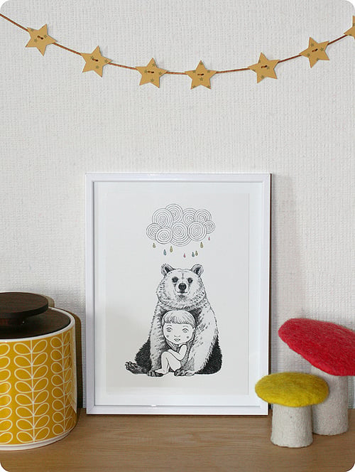 Image of Affichette Ours A5