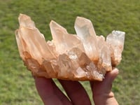 Image 1 of Pink Madagascar Quartz Cluster | Madagascar #3016