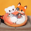 TIAN GUAN CI FU DONGHUA Q x BIBILII OFFICIAL FERRET AND FOX HUALIAN CUSHION