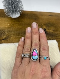 Made to size oval cotton candy dahlia copy