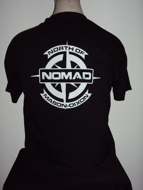NOMaD Compass Logo Black T-shirt