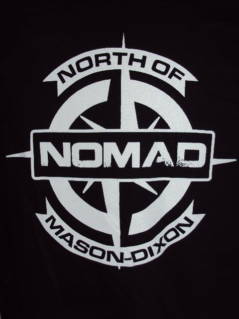 NOMaD Compass Logo Black T-shirt / North Of Mason-Dixon(NOMAD)