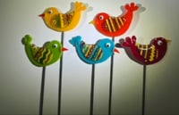 Image 3 of Whimsical Bird Plant Pick