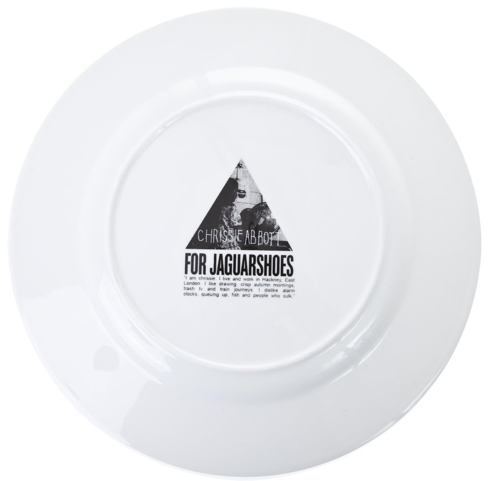 Chrissie Abbot 'Cat' Plate by JaguarShoes Collective