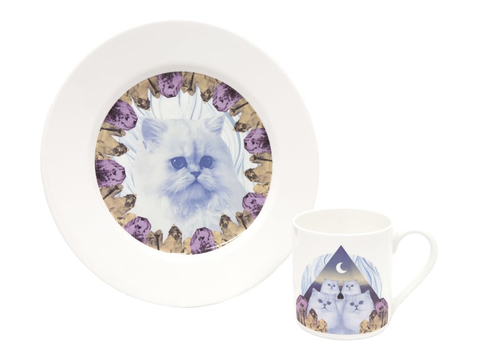 Chrissie Abbot 'Cat' Plate by JaguarShoes Collective