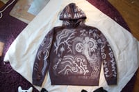 Image 2 of Be Here Now Hoodie / Size Medium