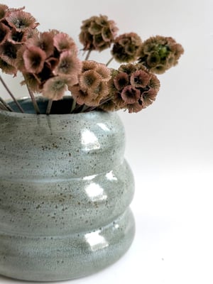 Image of Wiggle utensil holder/vase in sage 